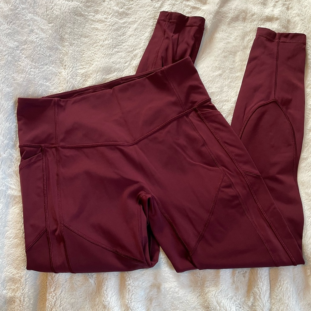 Lululemon Garnet All the Right Places 28”